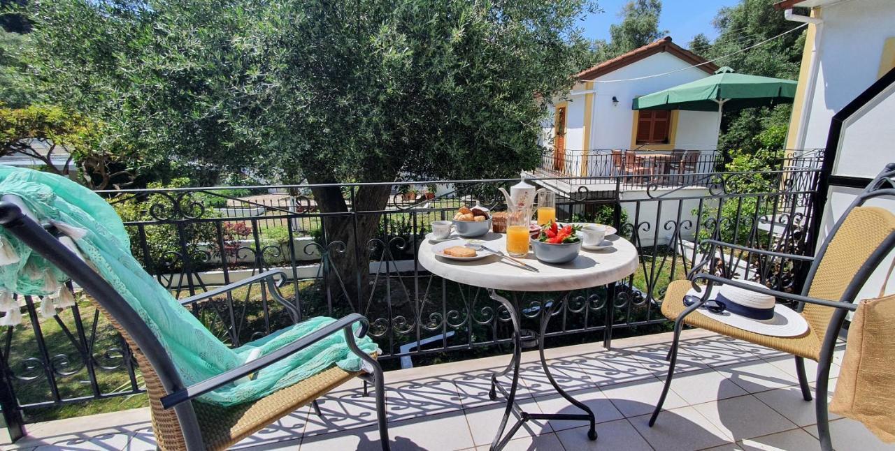 Livadi Studios With Pool Lákka Extérieur photo