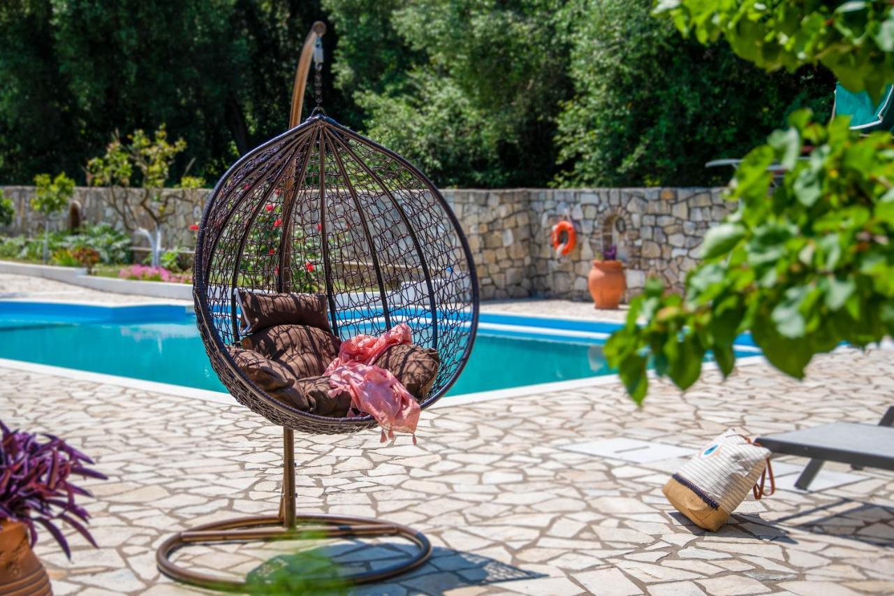 Livadi Studios With Pool Lákka Extérieur photo